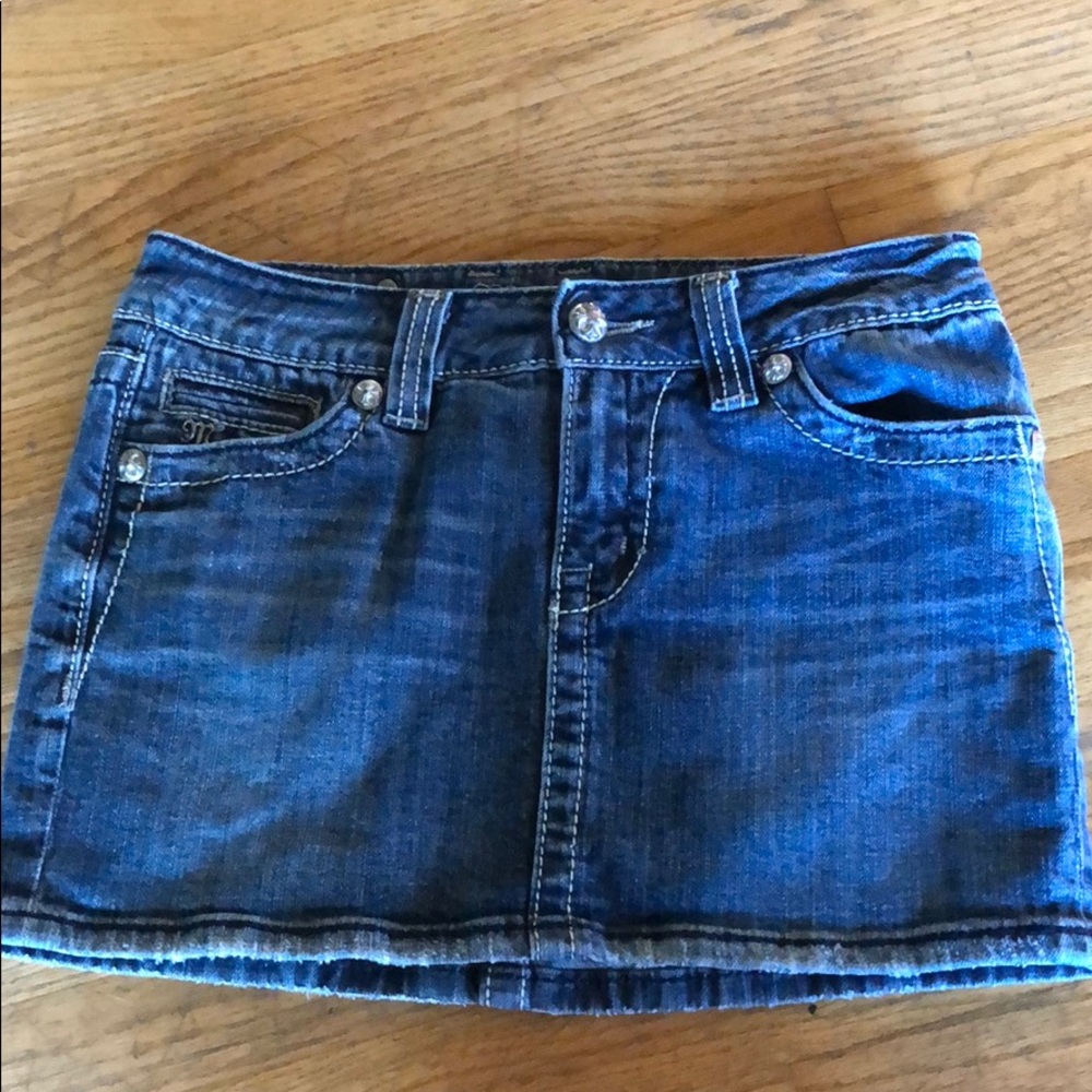 Miss Me Denim Skirt